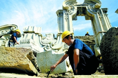 圓明園大水法年內啟動考古，文物文化遺址保護邁入新階段